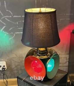 Large Vintage St Louis Railroad Handlan Lamp Train Lantern Light works great