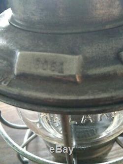 Lehigh New England Adlake 250 Railroad Lantern Rare