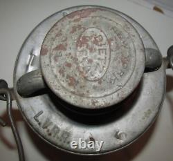 Lehigh Valley Railroad Dietz Vesta Lantern w Clear Globe Etched LVRR