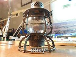 Lehigh Valley Railroad Lantern Armspear Man'fg Co. New York L. V. R. R. 1886