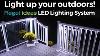 Light Up Your Outdoors With Regal Ideas Led Lighting System