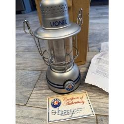 Lionel Conductor's Lantern COA LED 18722 Railroad Manual Box New Train