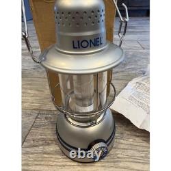 Lionel Conductor's Lantern COA LED 18722 Railroad Manual Box New Train