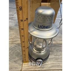 Lionel Conductor's Lantern COA LED 18722 Railroad Manual Box New Train