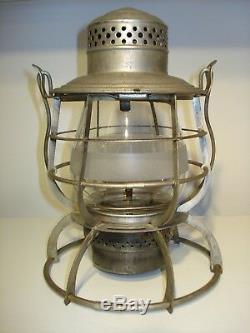 Long Island Railroad Armspear Lantern Rare Globe