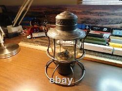 Long Island Railroad Lantern Armspear Man'fg Co. New York L. I. R. R. 1891