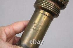 Lot/2 1907 ADAMS WESTLAKE Brass Kerosene Dining Car Railroad Lamps withWall Mounts