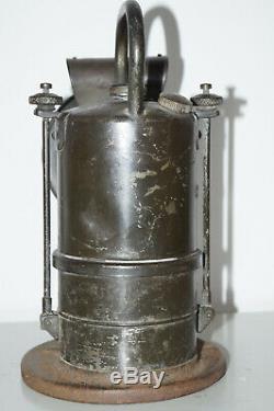 Lucas King of the Road WD issue carbide military railway lamp World War One rare