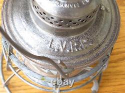 Lvrr Lehigh Valley Railroad Armspear Tall Lantern 1889