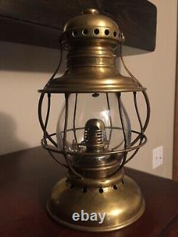 M. M. Buck & Co. Presentation Lantern. Fireman / Railroad