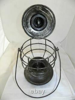 MISSOURI KANSAS & TEXAS RAILROAD LANTERN MK&TRY Etched Globe