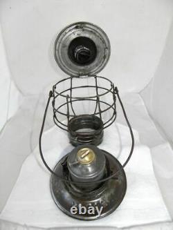 MISSOURI PACIFIC RAILROAD LANTERN Clear Cast MP Lantern Globe