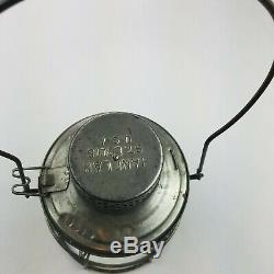 MOPAC Railroad Lantern Handlan St Louis Clear Globe With M. P. On Glass Rare