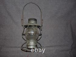 Maine Central Railroad Oil Lantern And Shade