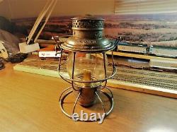 Michigan Central Railroad Lantern A&w Co Adlake Reliable M. C. R. R. 1908