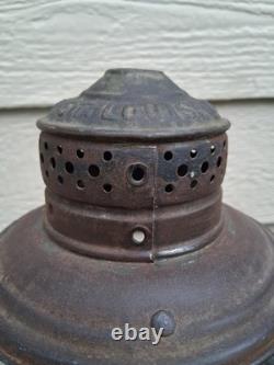 Missouri Pacific Handlan Buck Brass-Top Bell-Bottom Railroad Lantern Frame