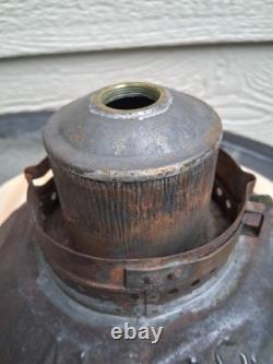 Missouri Pacific Handlan Buck Brass-Top Bell-Bottom Railroad Lantern Frame