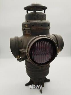 N&W Ry Railroad Switch Antique Lantern Armspear Norfolk Western Railway RR Lamp