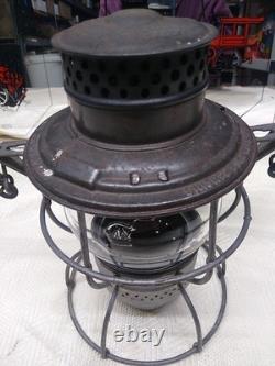 NEW YORK-CHICAGO-PHILA Pat 1908 ADAMS & WESTLAKE CO RAILROAD LANTERN