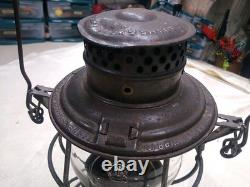 NEW YORK-CHICAGO-PHILA Pat 1908 ADAMS & WESTLAKE CO RAILROAD LANTERN