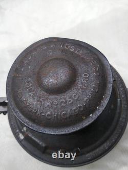 NEW YORK-CHICAGO-PHILA Pat 1908 ADAMS & WESTLAKE CO RAILROAD LANTERN