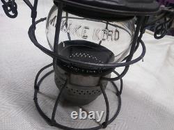 NEW YORK-CHICAGO-PHILA Pat 1908 ADAMS & WESTLAKE CO RAILROAD LANTERN