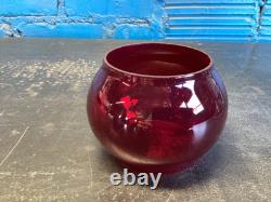 NICE ADLAKE KERO(CB&QRR)CHICAGO BURLINGTON & QUINCY RAILROAD LANTERN WithRED GLOBE