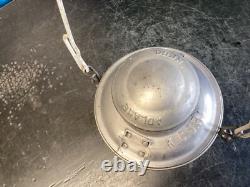 NICE ADLAKE KERO KANSAS CITY SOUTHERN RY RAILROAD LANTERN WithETCHED(KCSRY) GLOBE
