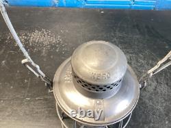 NICE ADLAKE KERO KANSAS CITY SOUTHERN RY RAILROAD LANTERN WithETCHED(KCSRY) GLOBE