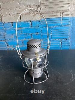 NICE ADLAKE KERO S. P. &S. SPOKANE PORTLAND&SEATTLE RAILROAD LANTERN WithCLEAR GLOBE