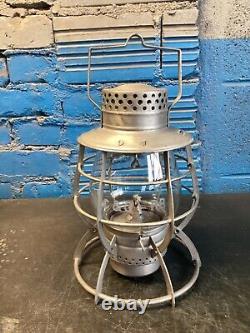 NICE DIETZ NO. 39 LANTERN WithGROUND (C&G-RR) COLUMBUS & GREENVILLE RAILROAD GLOBE