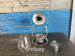 NICE DIETZ NO. 39 RAILROAD LANTERN WithEMB. (MP)MISSOURI PACIFICSAFETY FIRSTGLOBE