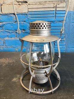 NICE DIETZ NO. 39 RAILROAD LANTERN WithEMB. (MP)MISSOURI PACIFICSAFETY FIRSTGLOBE