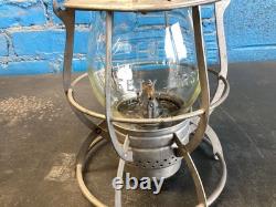 NICE DIETZ NO. 39 RAILROAD LANTERN WithEMB. (MP)MISSOURI PACIFICSAFETY FIRSTGLOBE