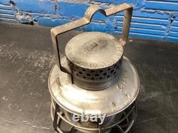 NICE DIETZ No. 39 STEEL CLAD CITY OF NEW YORK RAILROAD/TROLLEY LANTERN WithGLOBE