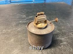 NICE DIETZ No. 39 STEEL CLAD CITY OF NEW YORK RAILROAD/TROLLEY LANTERN WithGLOBE