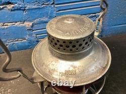 NICE DRESSEL NORFOLK & WESTERN RAILROAD LANTERN WithEMBOSSED (N&W) RED KOPP GLOBE