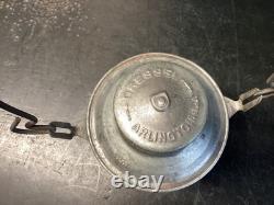 NICE DRESSEL NORFOLK & WESTERN RAILROAD LANTERN WithEMBOSSED (N&W) RED KOPP GLOBE