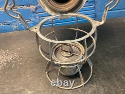 NICE DRESSEL NORFOLK & WESTERN RAILROAD LANTERN WithEMBOSSED (N&W) RED KOPP GLOBE