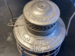 NICE E. T. WRIGHT (G. T. R.)GRAND TRUNK RAILWAY PAT'D 1908 RAILROAD LANTERN WithGLOBE