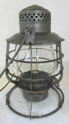 NORTHERN PACIFIC RAILROAD LANTERN Clear Cast NPRR Lantern Globe