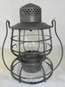 NORTHERN PACIFIC RAILROAD LANTERN Clear Cast NPRR Lantern Globe