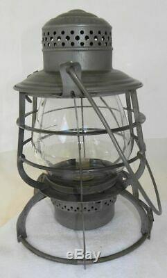 NORTHERN PACIFIC RAILROAD LANTERN Clear Cast NPRR Lantern Globe