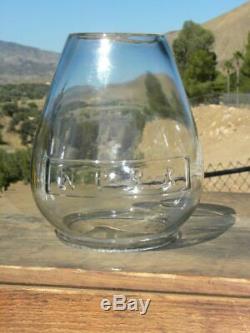 NORTHERN PACIFIC RAILROAD LANTERN Clear Cast NPRR Lantern Globe