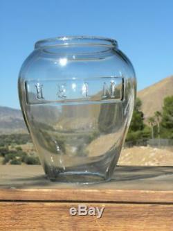 NORTHERN PACIFIC RAILROAD LANTERN Clear Cast NPRR Lantern Globe