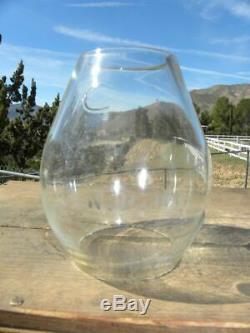 NORTHERN PACIFIC RAILROAD LANTERN Clear Etched NPRy Lantern Globe