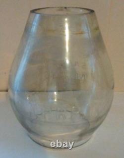 NORTHERN PACIFIC RAILWAY RAILROAD LANTERN withTall Clear Embossed N. P. R. R. Globe