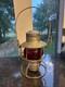 NOS Antique Dressel Arlington AT & SFRY RAIL Lantern with Red Globe Adlake 400