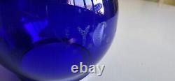 NYC LINES Cobalt Blue Dietz Vesta Globe for Railroad Lantern New York Central