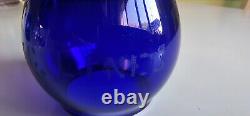 NYC LINES Cobalt Blue Dietz Vesta Globe for Railroad Lantern New York Central